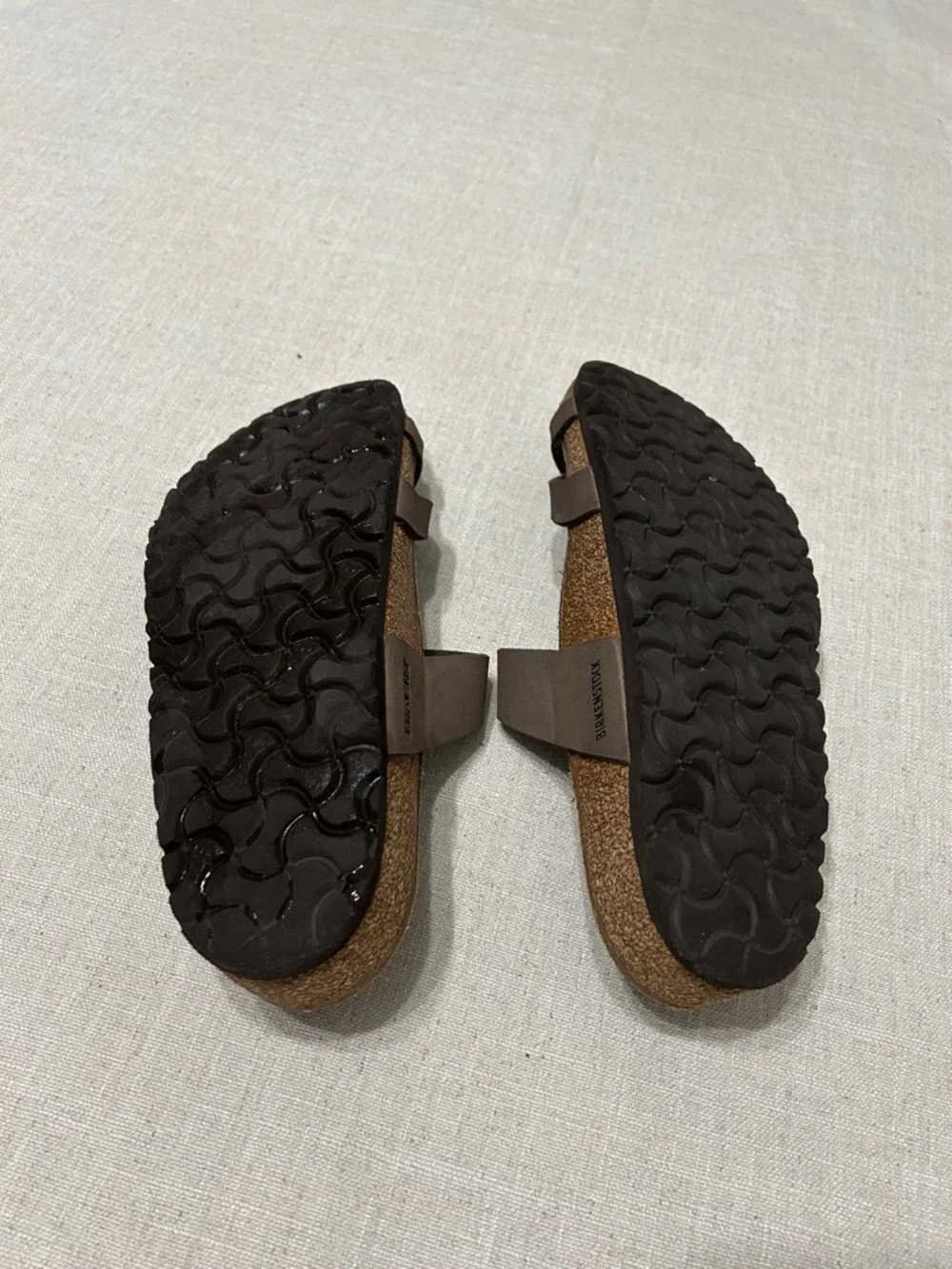 Birkenstock Mayari Sandals Brown Leather Crisscross Slide Women’s 39 - Picture 4 of 13
